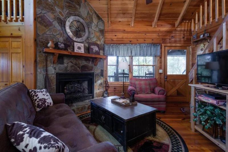 Mountain Time Cabin, Hot Tub, Fire Pit, Fireplace Villa Blue Ridge Ngoại thất bức ảnh